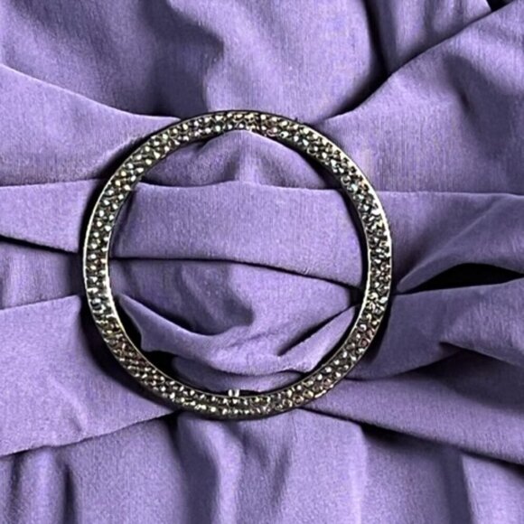 Amoressa by Miraclesuit NWT Women’s Purple Oil Slick Drake One-Piece Swimsuit 8 - Picture 9 of 16